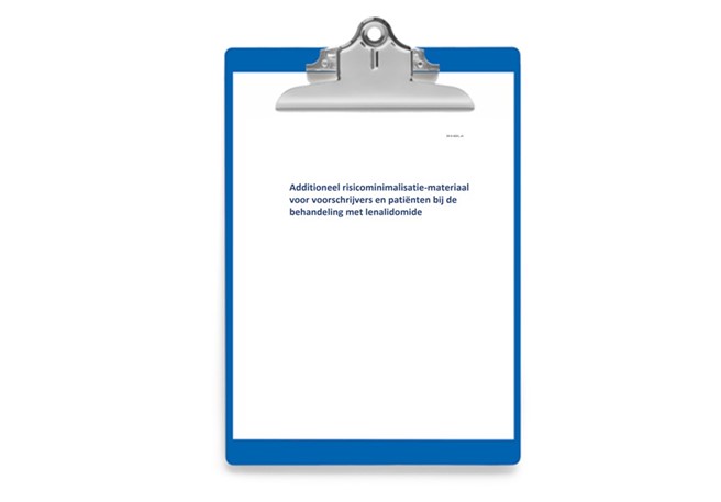 Lenalidomide voor patiënten Lenalidomide voor patiënten