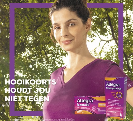 Hooikoorts en huisstofmijt, Allegra helpt. Allegra verlicht symptomen van hooikoorts en huisstofmijt.