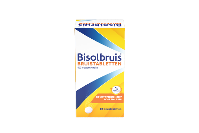 Bisolvon bruistabletten bij vastzittende hoest