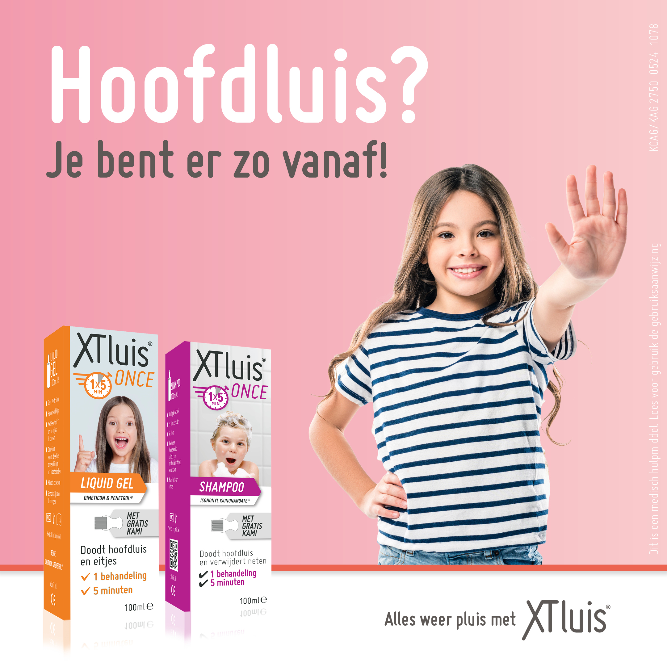 Hoofdluis bestrijden? XT luis biedt de oplossing